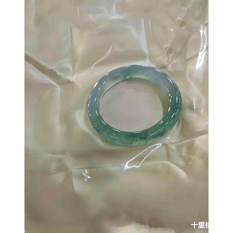 Natural Burmese Ice Jadeite Br - Bracelets 评论和价格