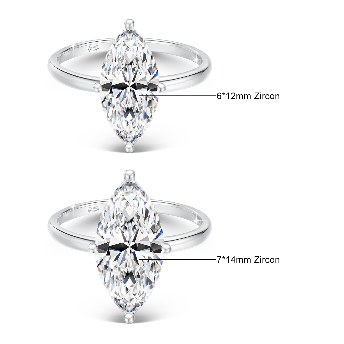 GRA 2/3CT Moissanite Engagemen - Moissanite Engagement Ring 1 Carat 评论和价格