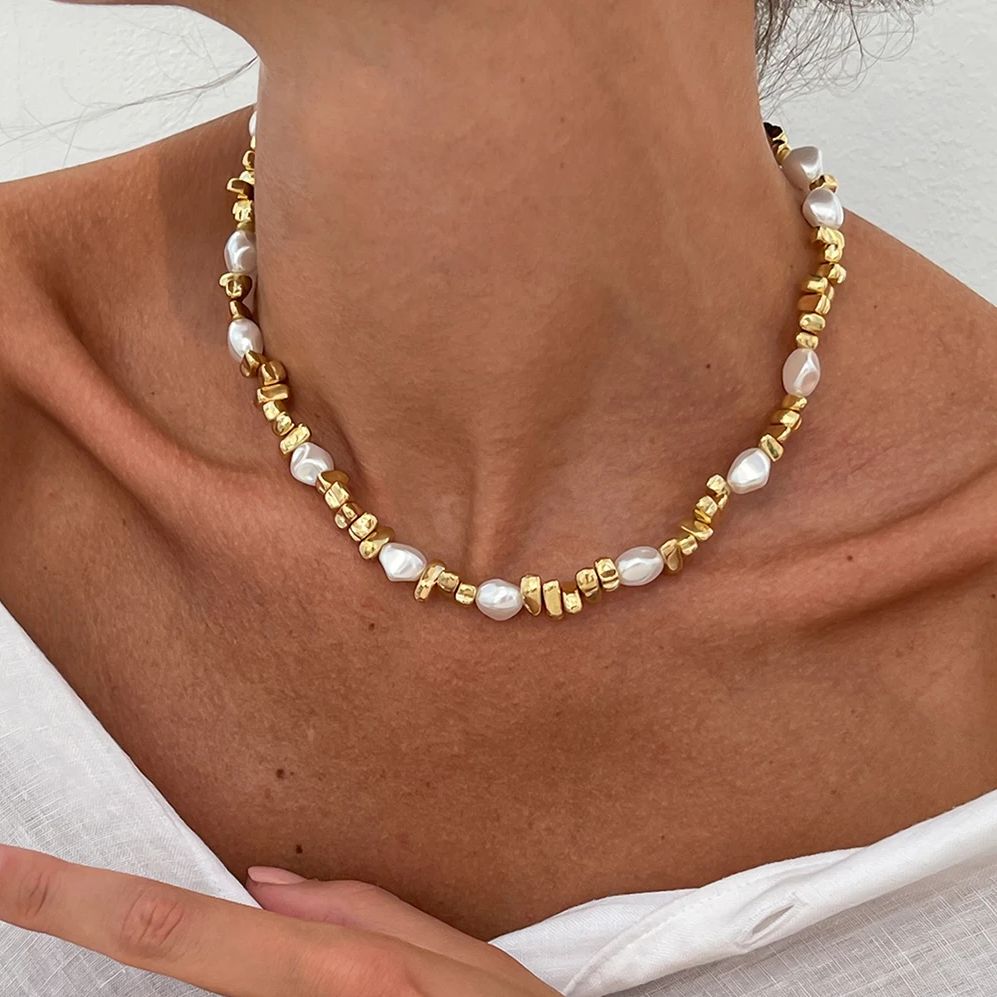 KunJoe Elegant Imitation Pearl - Pearl Choker Necklace Vintage 评论和价格