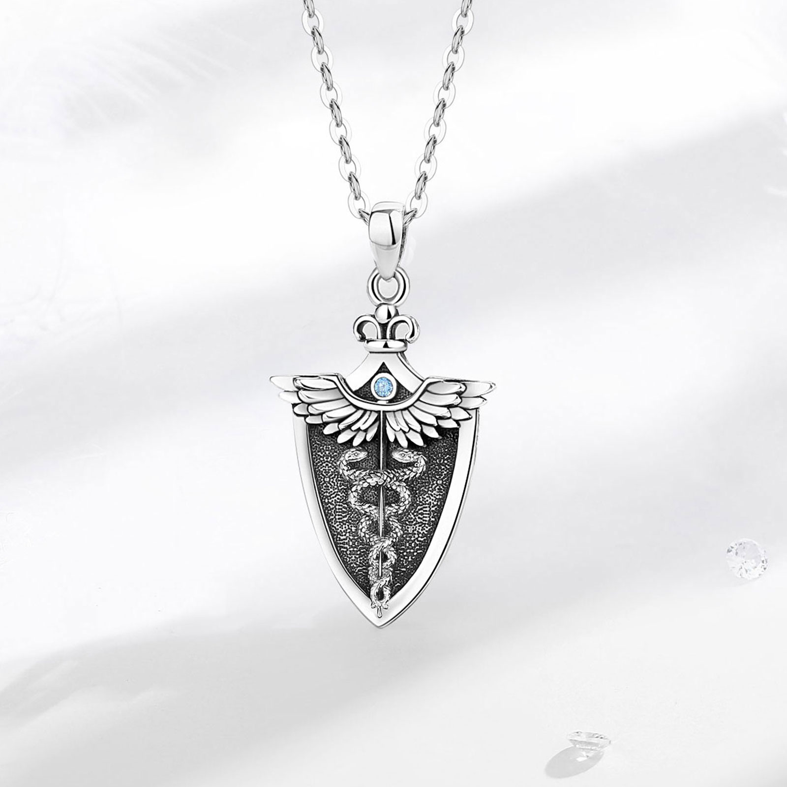 Eudora Original 925 Sterling S - 925 Sterling Silver Chain Necklace Men 评论和价格