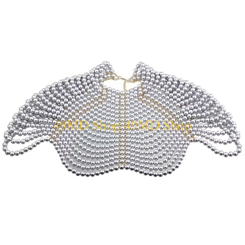 49MD Elegant Women Shawl Multi - Body Jewelry 评论和价格