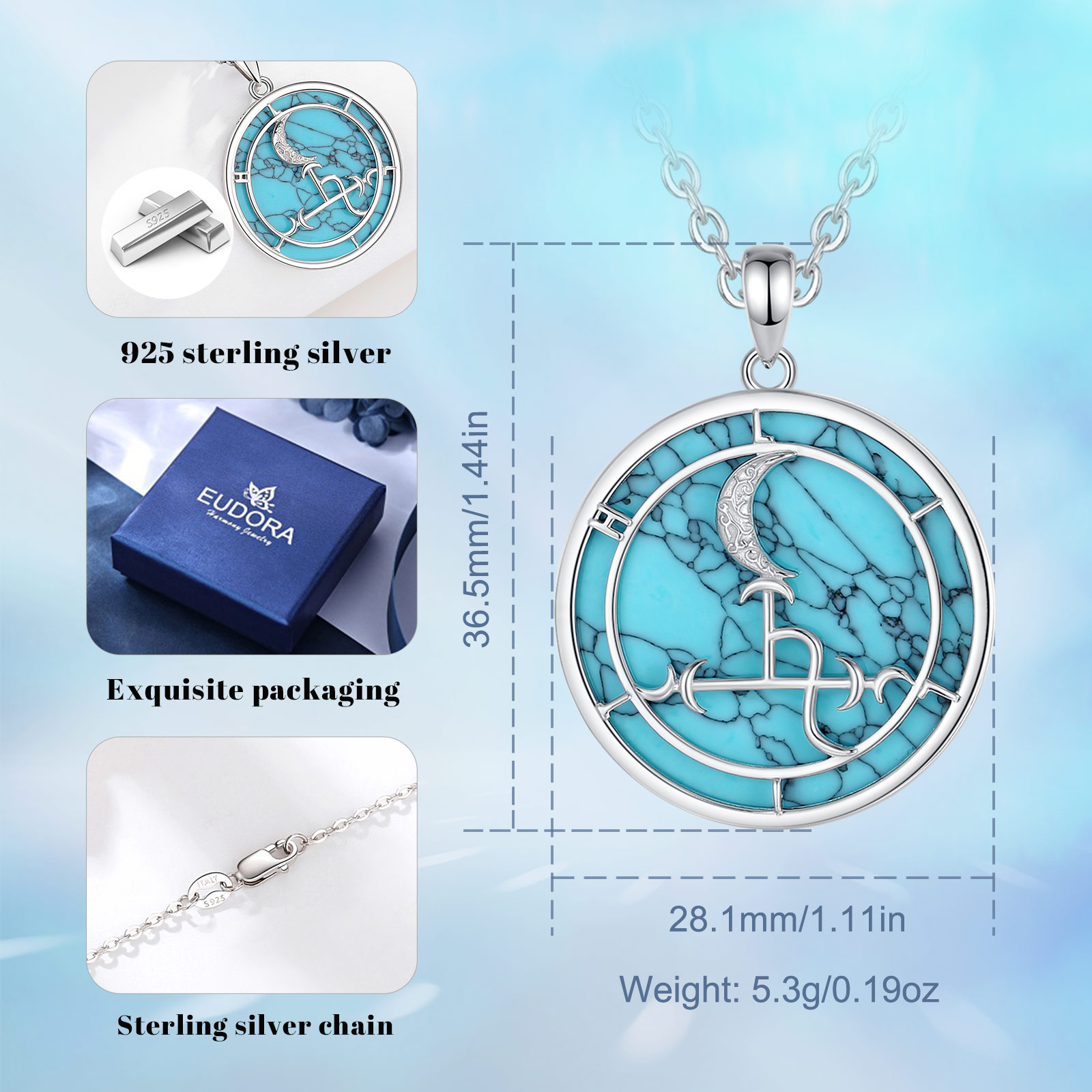 Eudora 925 Sterling Silver Lil - 925 Sterling Silver Chain Necklace Men 评论和价格