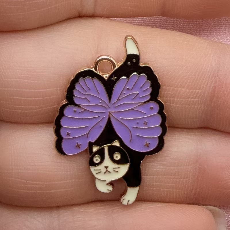 10pcs Butterfly Cat Love Korea - Earrings 评论和价格