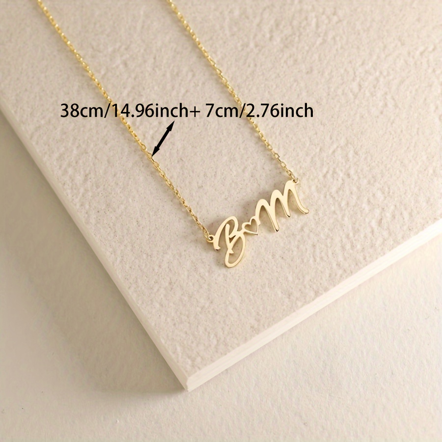 Custom Name Necklaces for Wome - Custom Name Necklace Stainless Steel 评论和价格
