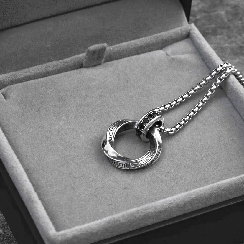 New 925 Sterling Silver Neckla - 925 Sterling Silver Chain Necklace Men 评论和价格