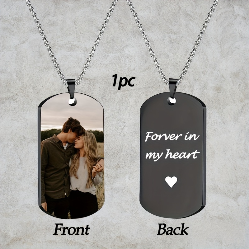 Custom Personalized Picture Pe - Custom Name Necklace Stainless Steel 评论和价格