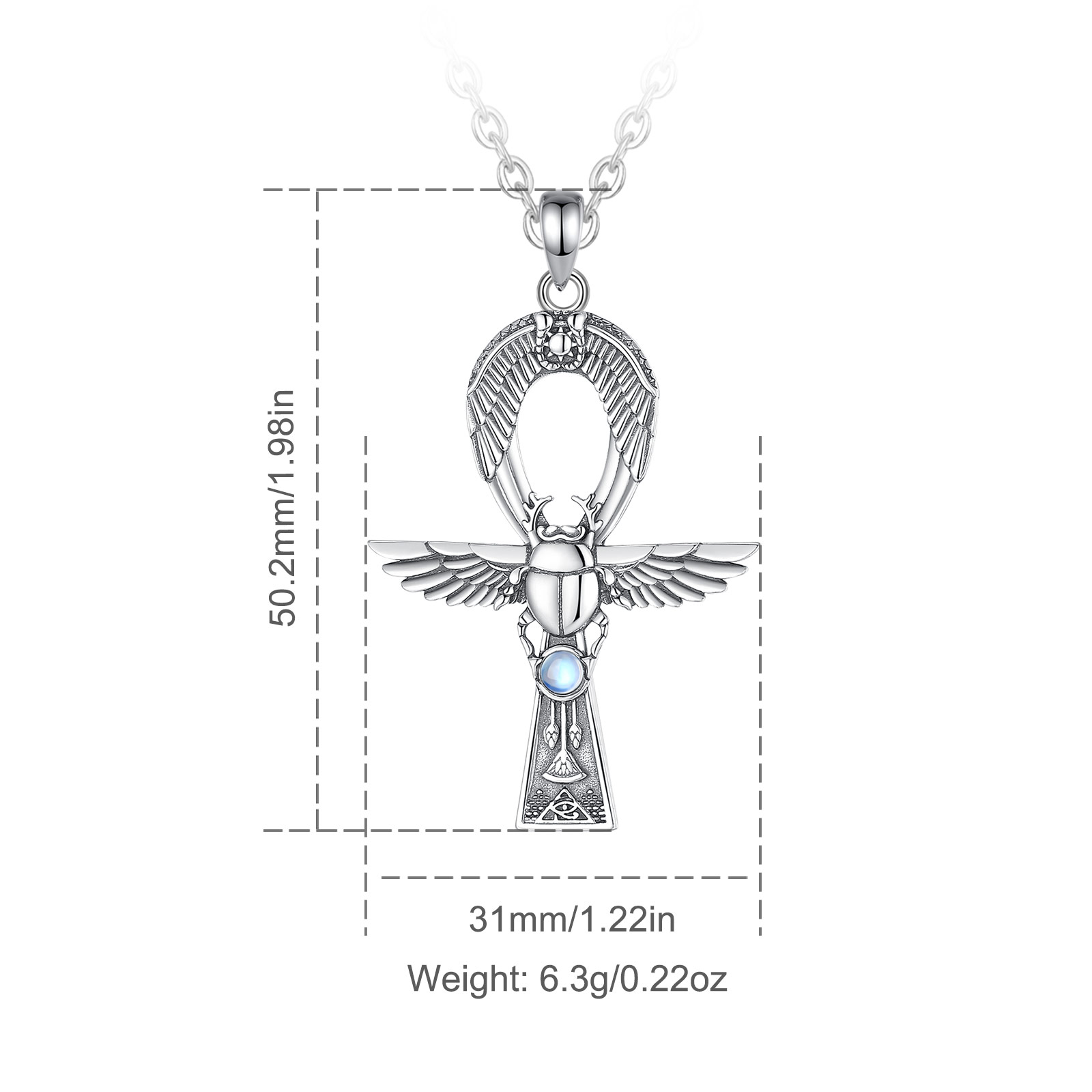 Eudora 925 Sterling Silver Anc - 925 Sterling Silver Chain Necklace Men 评论和价格