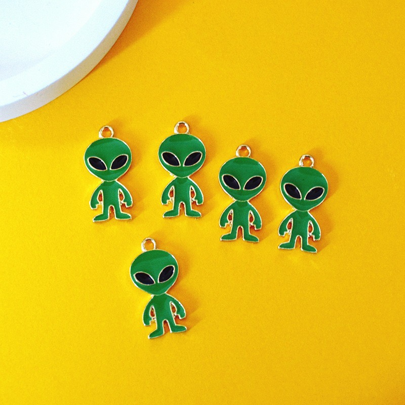 10pcs Simple Alien Alloy Drip  - Earrings 评论和价格