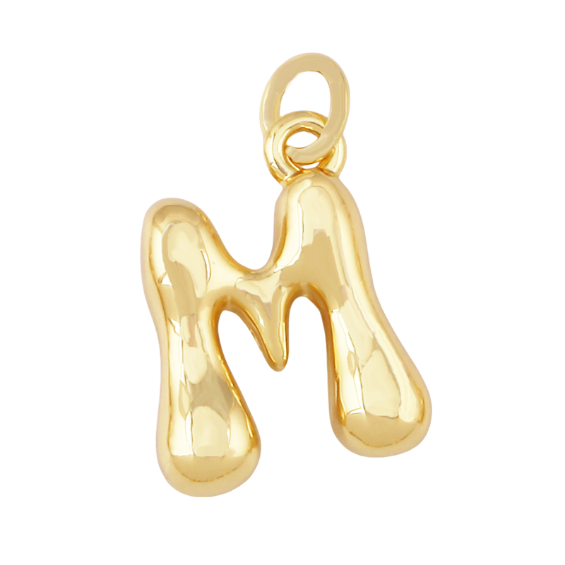 3pcs Lot Cute  Brass Initial B - Initial Letter Necklace 18K Gold 评论和价格
