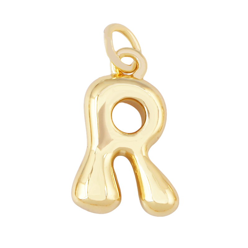 3pcs Lot Cute  Brass Initial B - Initial Letter Necklace 18K Gold 评论和价格