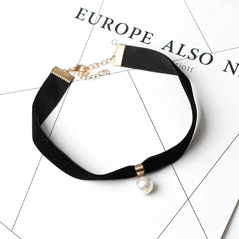 Simple Vintage Pearl Choker Sh - Pearl Choker Necklace Vintage 评论和价格