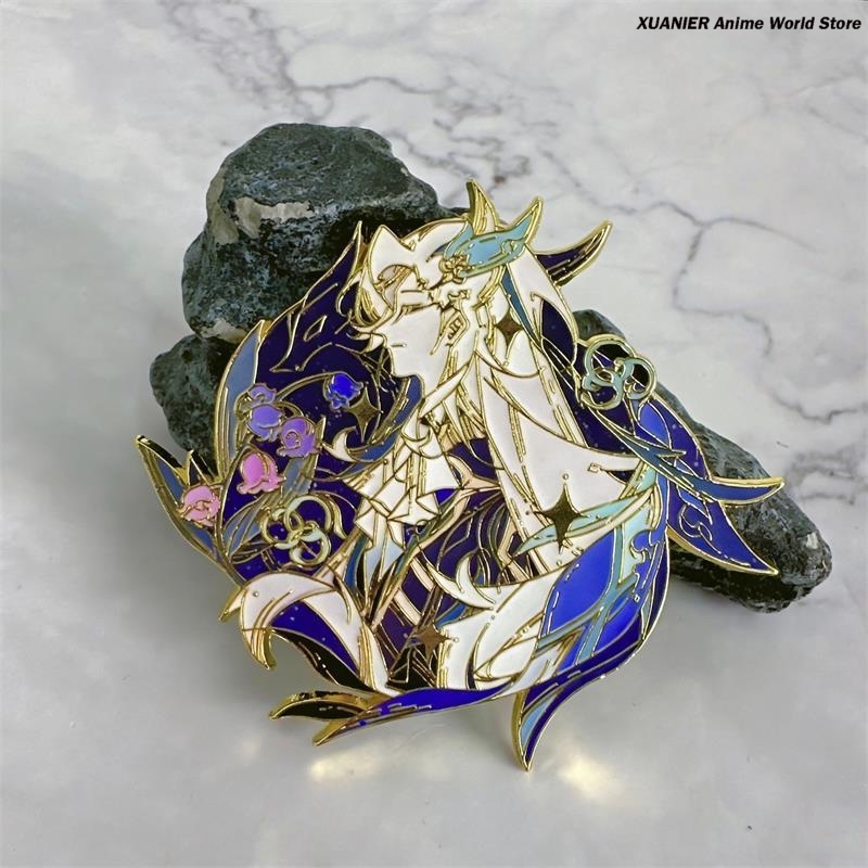 Anime Neuvillette Metal Badge  - Anime Pendant Necklace 评论和价格