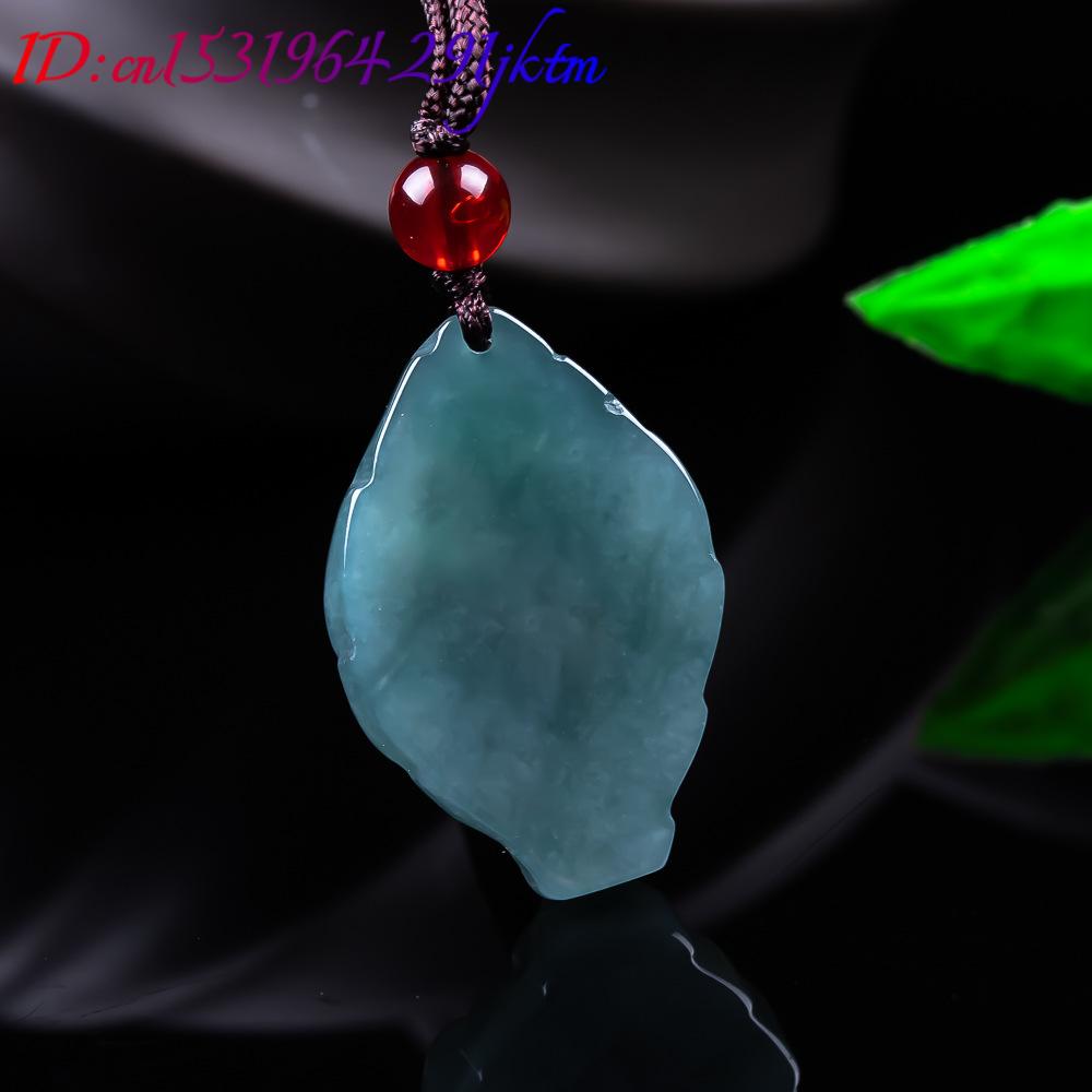 Natural Burmese Jadeite Fox Pe - Necklaces 评论和价格