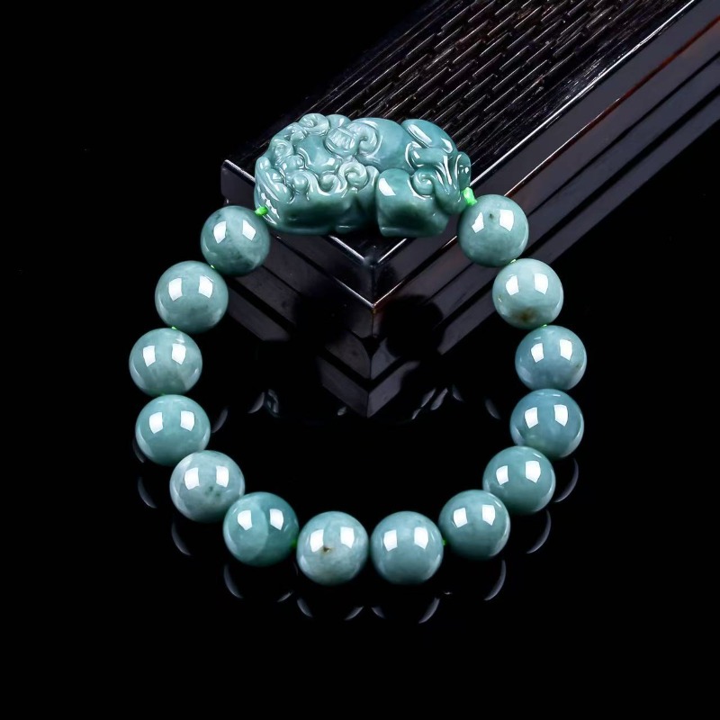 Natural Real Emerald Blue Wate - Necklaces 评论和价格
