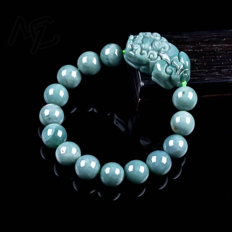 Natural Real Emerald Blue Wate - Necklaces 评论和价格