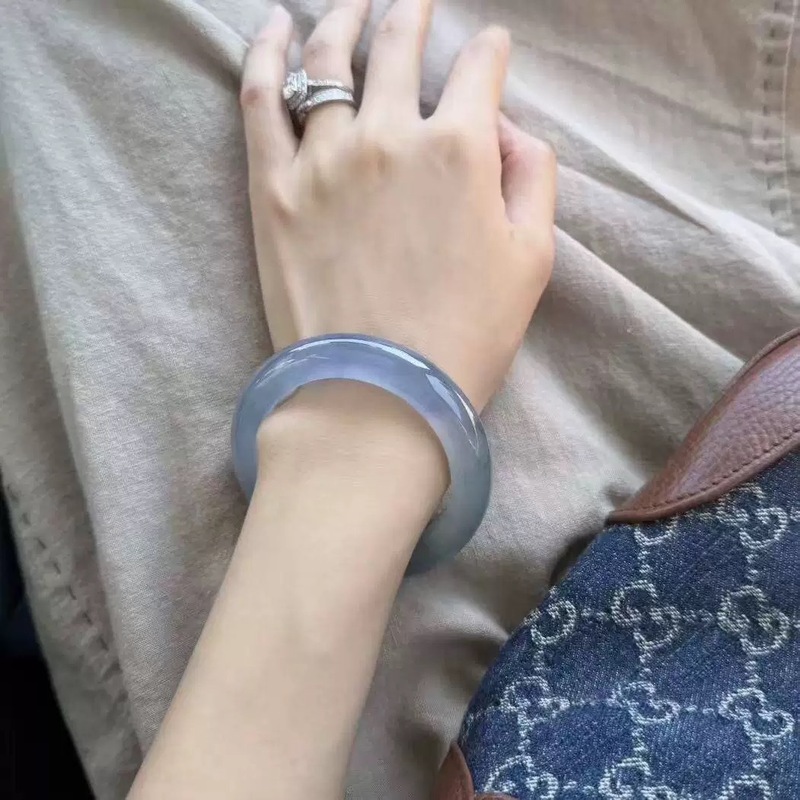 Myanmar High Ice Grade Purple- - Bracelets 评论和价格