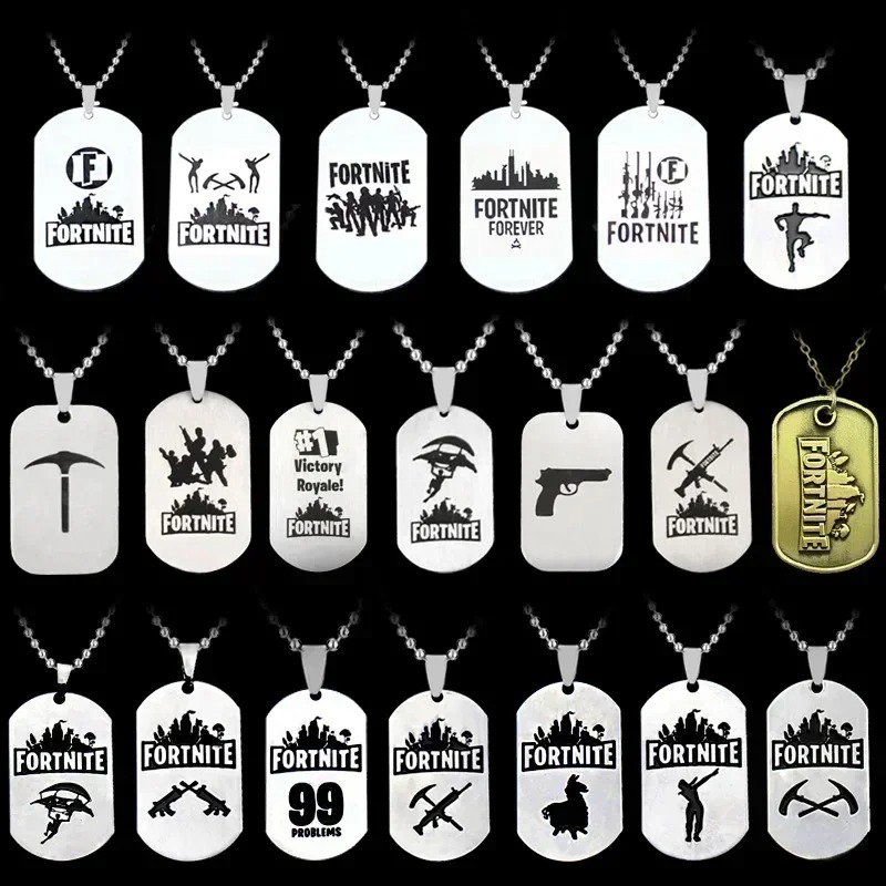 Game Fortnite Anime Necklace S - Anime Pendant Necklace 评论和价格