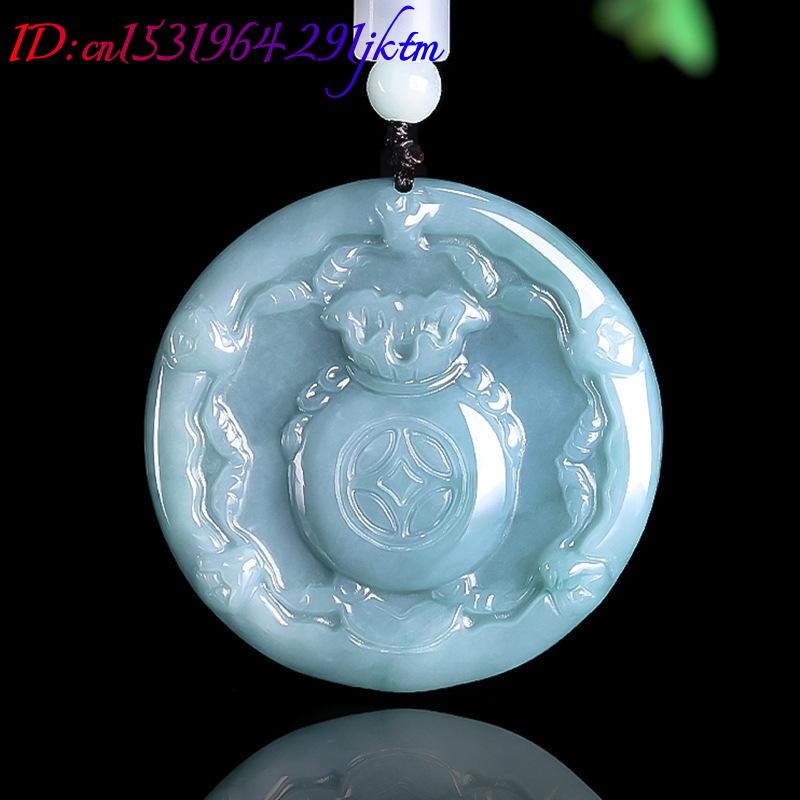 Burmese Jadeite God of Wealth  - Necklaces 评论和价格