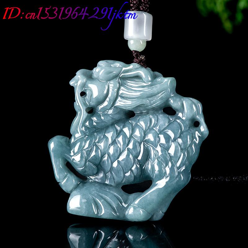 Burmese Jadeite Kylin Pendant  - Necklaces 评论和价格