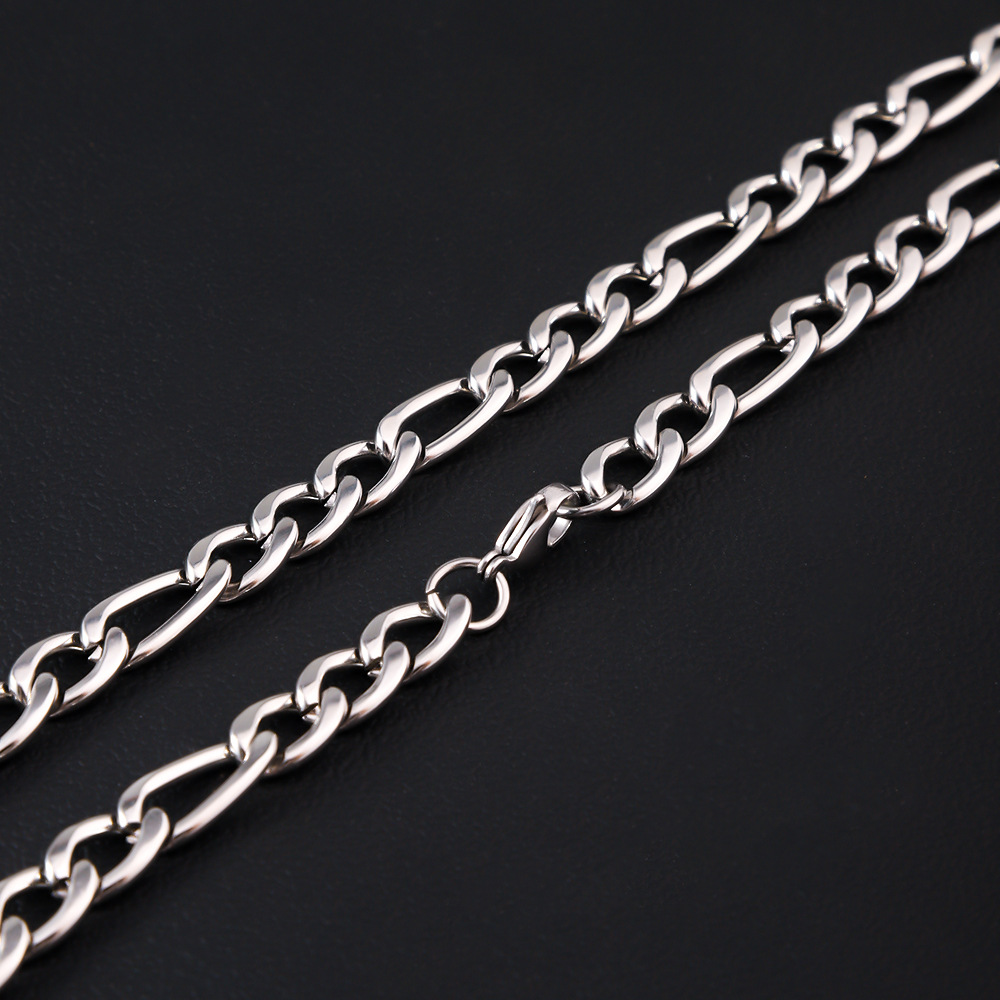 HNSP 316L Stainless Steel Figa - Cuban Link Chain 12Mm 评论和价格