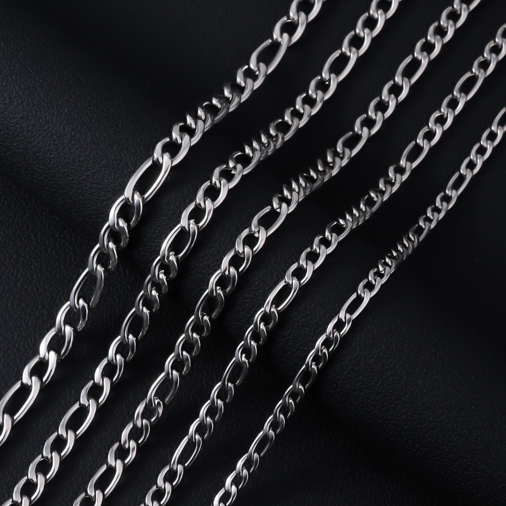 HNSP 316L Stainless Steel Figa - Cuban Link Chain 12Mm 评论和价格
