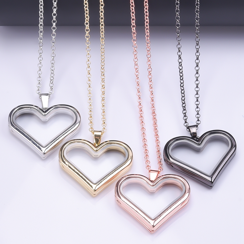 1Pc Y2K Girl Sweet Love Heart  - Heart Locket Necklace Photo 评论和价格