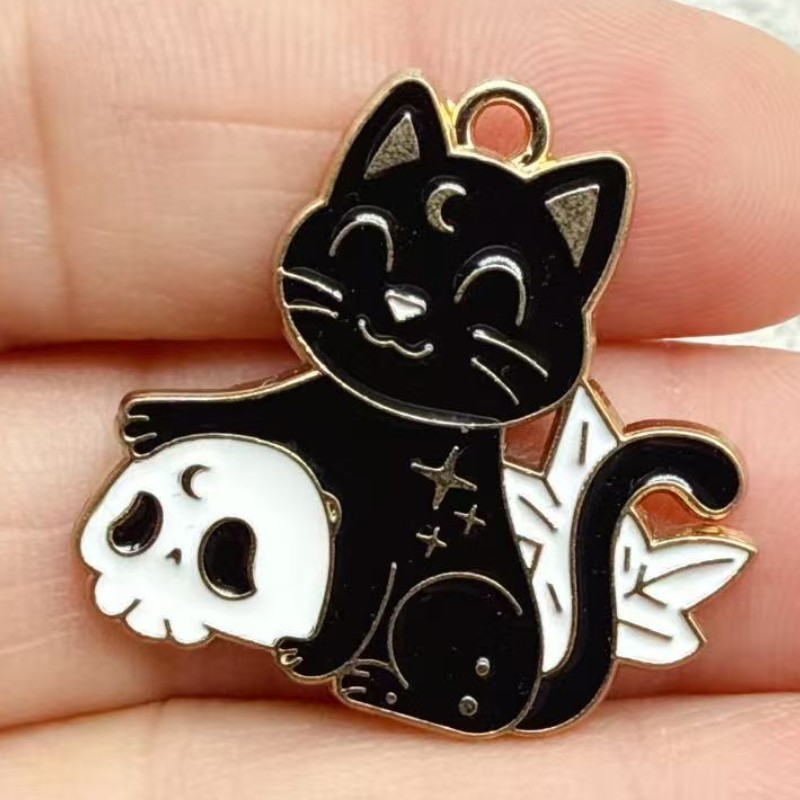 10pcs Original Alloy Enamel Bl - Earrings 评论和价格