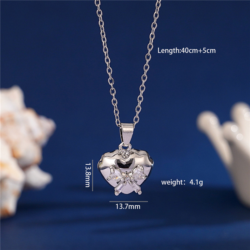 Light Luxury Locket Wing Heart - Heart Locket Necklace Photo 评论和价格