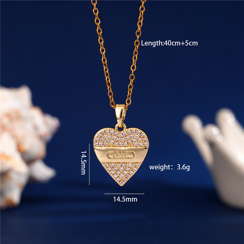 Light Luxury Locket Wing Heart - Heart Locket Necklace Photo 评论和价格