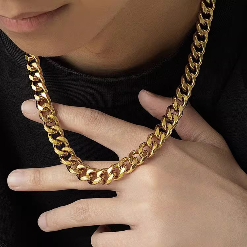3/5/7mm Stainless Steel Cuban  - Cuban Link Chain 12Mm 评论和价格