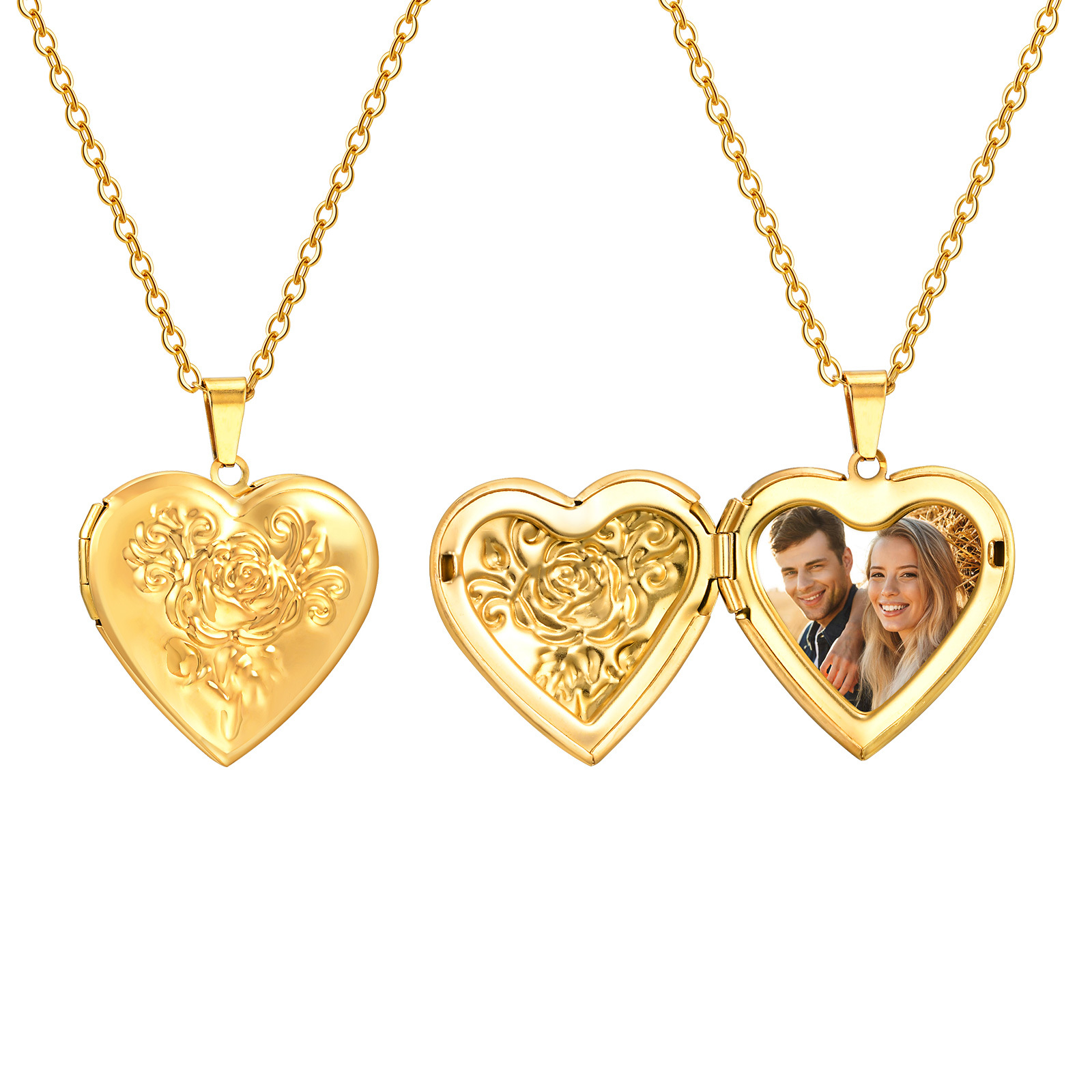 Women's Personalized Heart Pen - Custom Name Necklace Stainless Steel 评论和价格