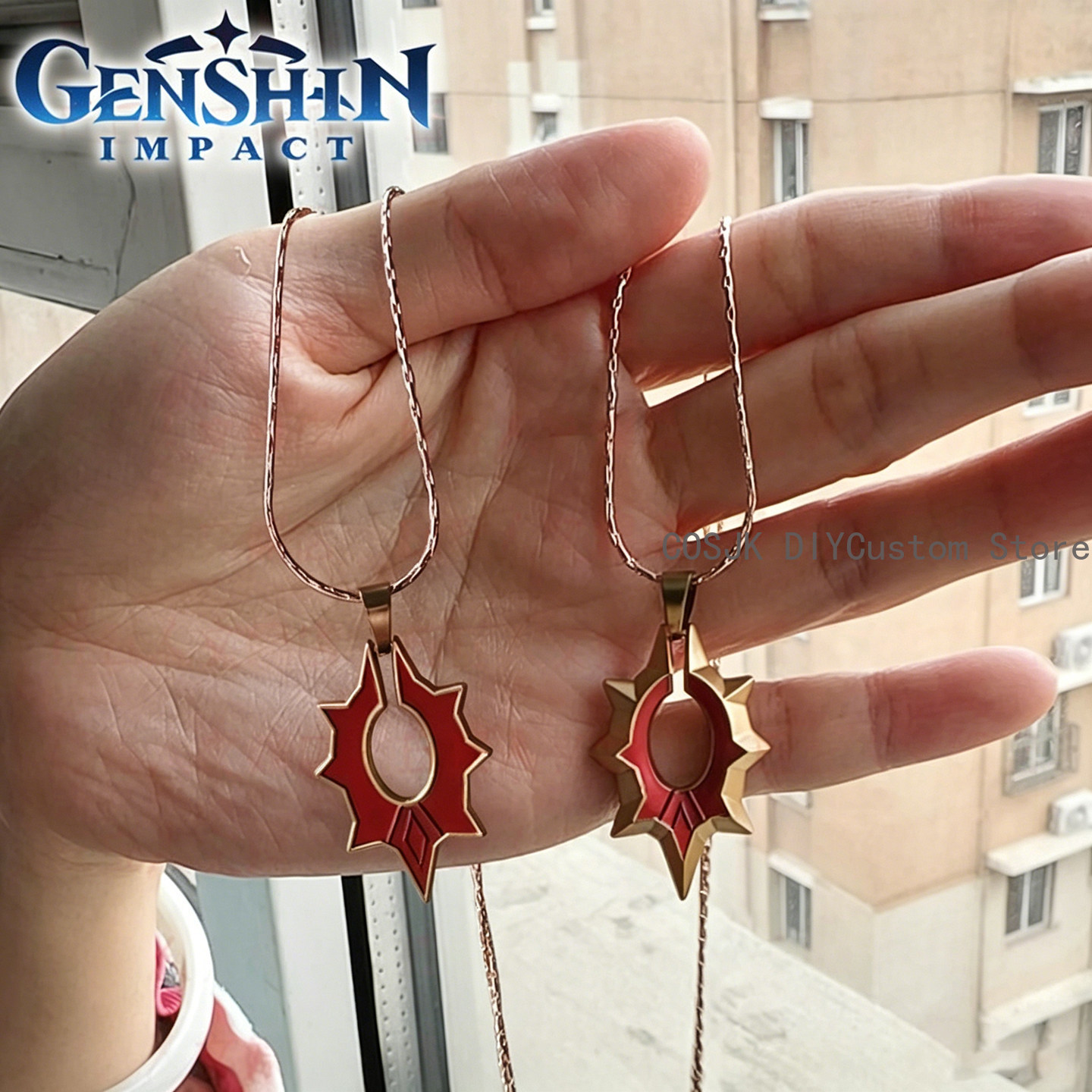 Game Genshin Impact Mavuika Ch - Anime Pendant Necklace 评论和价格