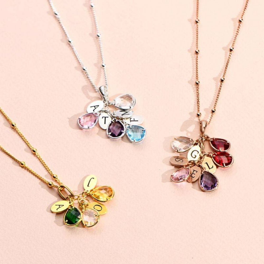 Customized Name Pendant Person - Initial Letter Necklace 18K Gold 评论和价格