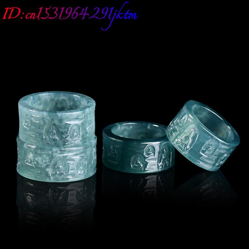 Natural Burmese Jadeite Buddha - Rings 评论和价格