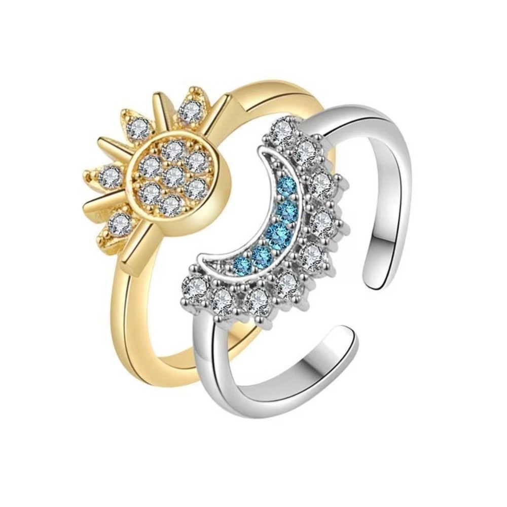 Stainless Steel Sun Moon 2Pcs  - Magnetic Couple Matching Necklaces 评论和价格