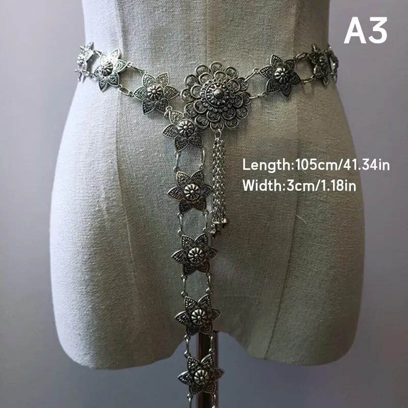 1PC Metal Thailand Waist Chain - Body Jewelry 评论和价格