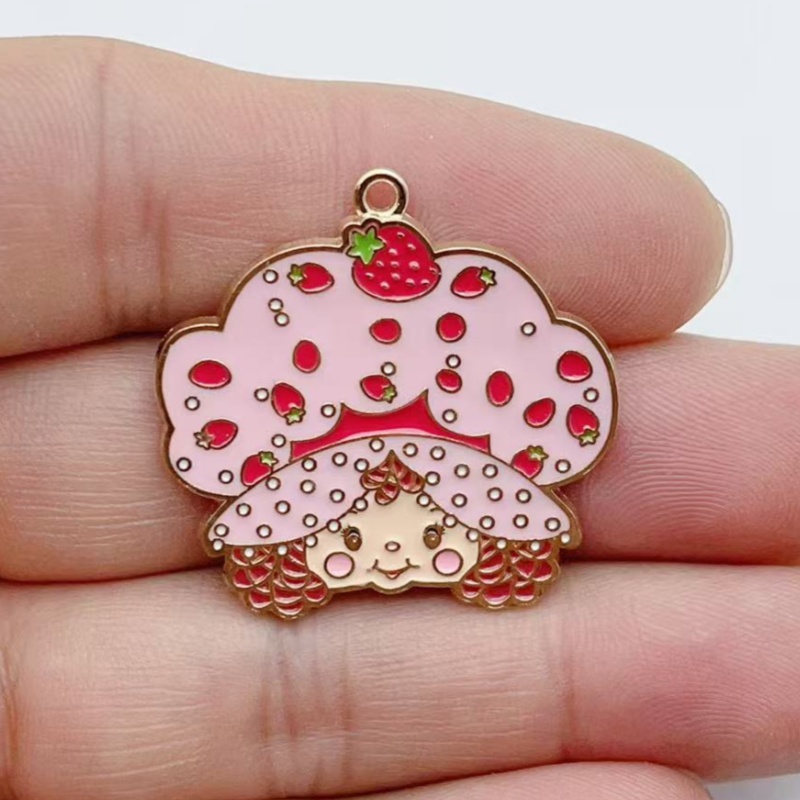 10pcs Cute Little Girl Enamel  - Earrings 评论和价格
