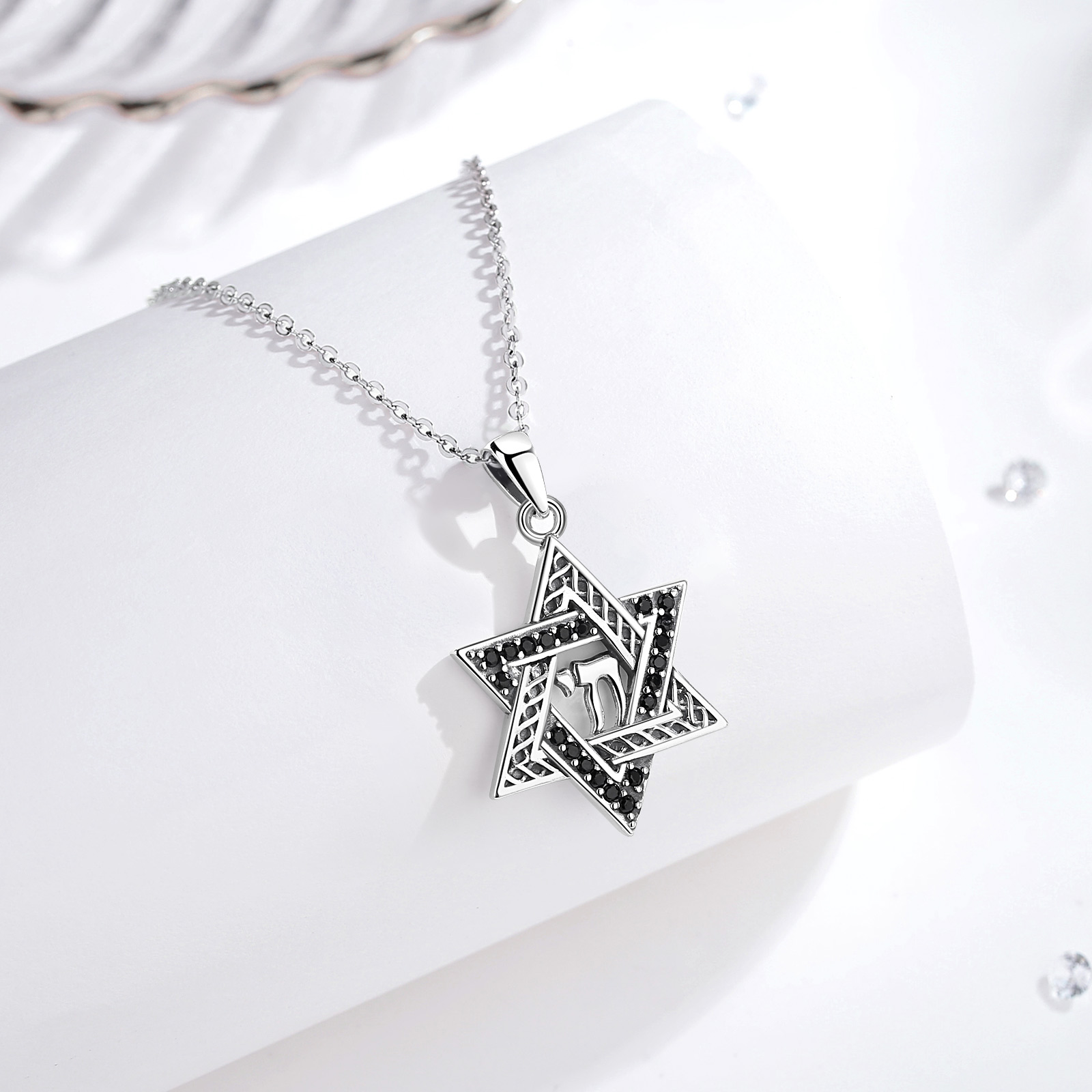 Eudora 925 Sterling Silver Sta - 925 Sterling Silver Chain Necklace Men 评论和价格