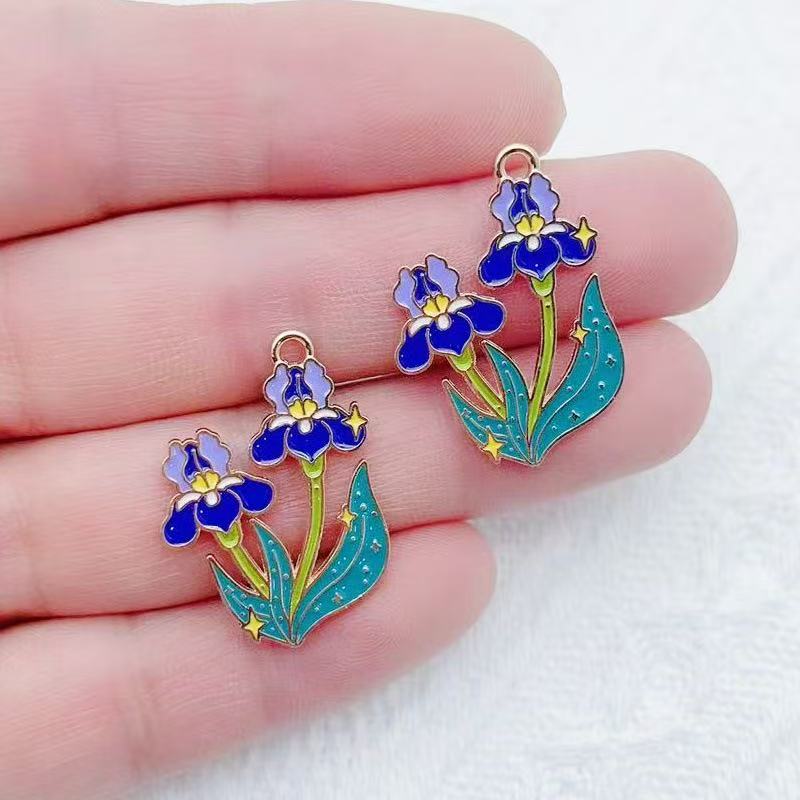 10pcs Plant Flower Bouquet Sun - Earrings 评论和价格