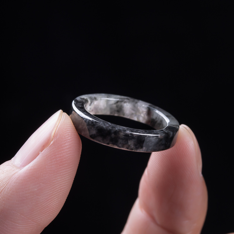 Natural A-grade Burmese , blac - Rings 评论和价格